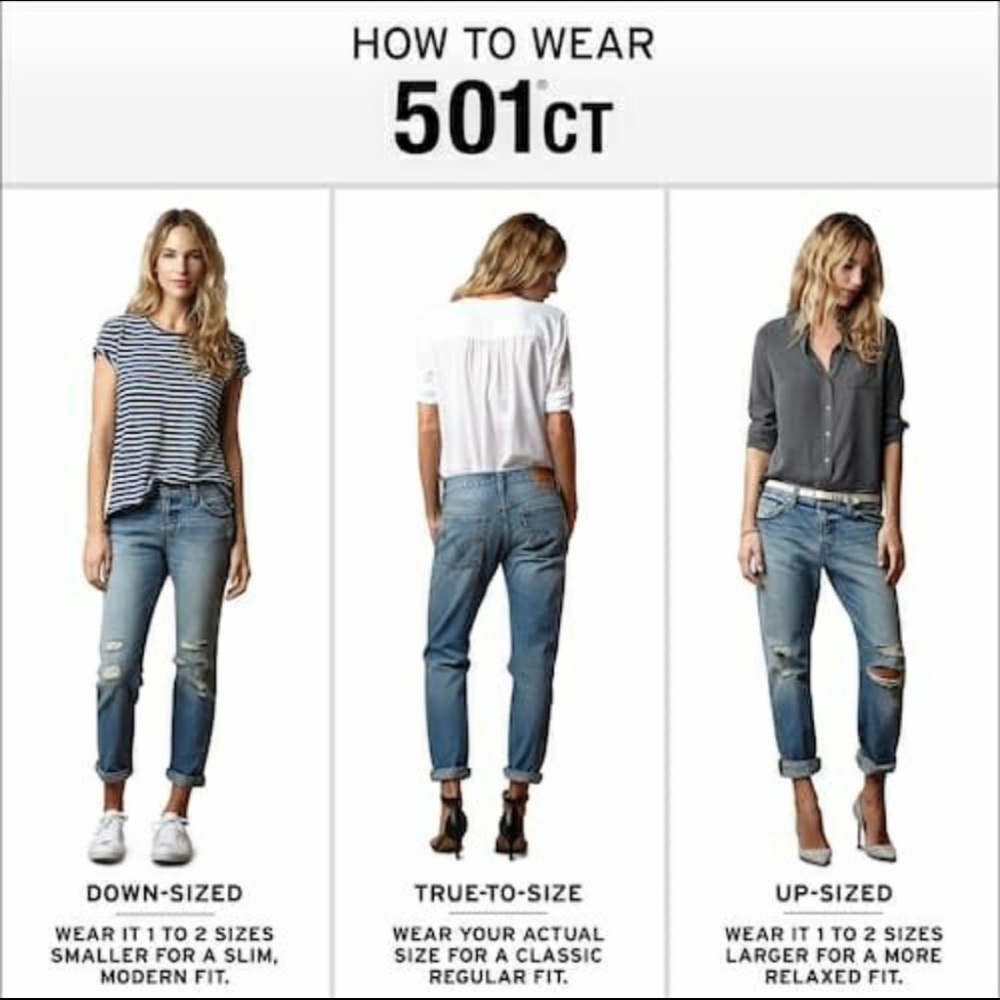 Levi’s 501 CT beautiful jeans